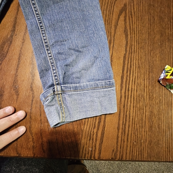 Lands' End Rolled hem jeans Size 6X - Picture 3 of 10